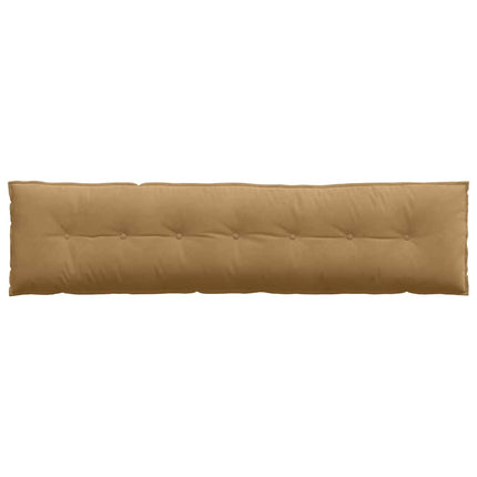 Ryggkudde Brun 200 x 50 cm Kordread tyg
