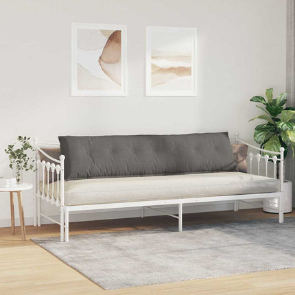 Ryggkudde Ljusgrå 200 x 50 cm Kordread tyg