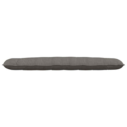 Ryggkudde Ljusgrå 200 x 50 cm Kordread tyg