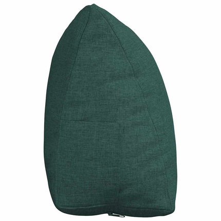 Ryggkudde Mörkgrön 45 x 20 x 35 cm tyg