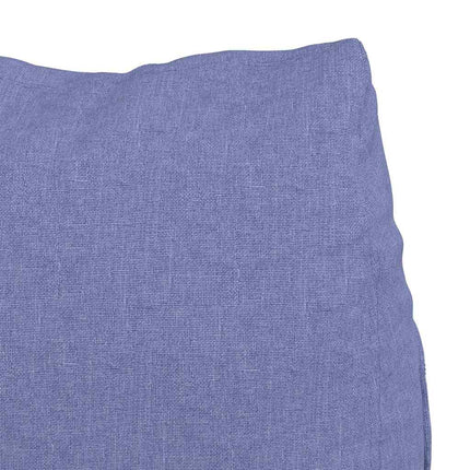 Ryggkudde Jeansblå 45 x 20 x 35 cm tyg