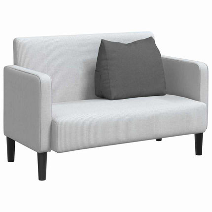 Ryggkudde Mörkgrå 60 x 20 x 50 cm tyg