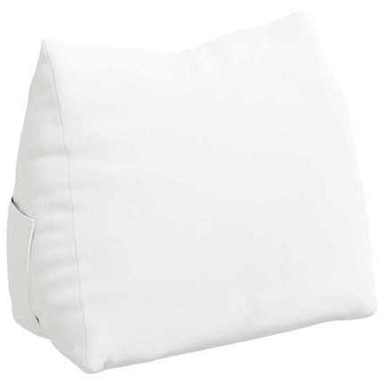 Ryggkudde Vit 60 x 20 x 50 cm tyg