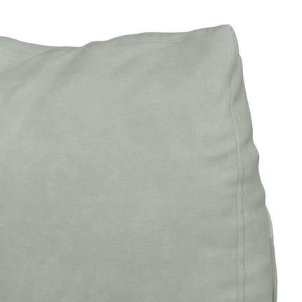 Ryggkudde Ljusgrå 60 x 20 x 50 cm Kordread tyg