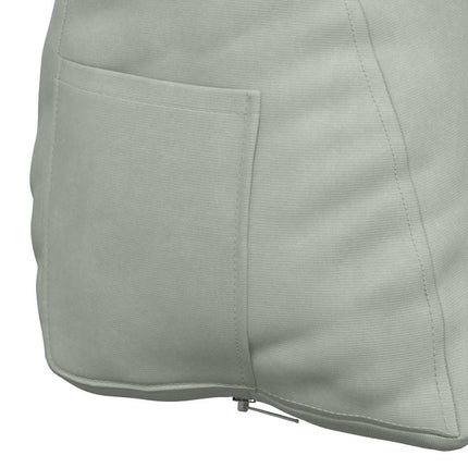 Ryggkudde Ljusgrå 60 x 20 x 50 cm Kordread tyg