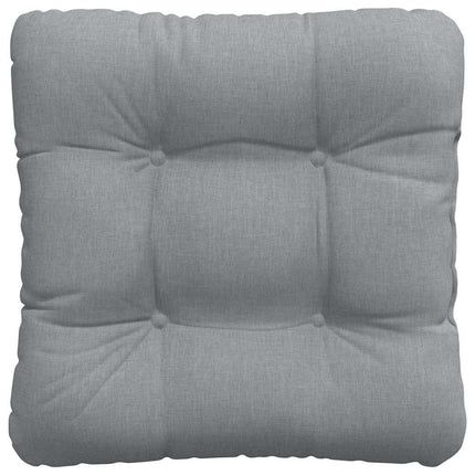 Sittkuddar 4 pcs Ljusgrå 40 x 40 x 12 cm tyg