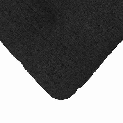Sittkuddar 4 pcs Svart 40 x 40 x 12 cm tyg