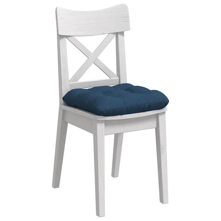 Sittkuddar 4 pcs Blå 40 x 40 x 12 cm tyg