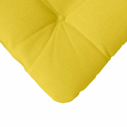 Sittkuddar 4 pcs Ljusgul 40 x 40 x 12 cm tyg