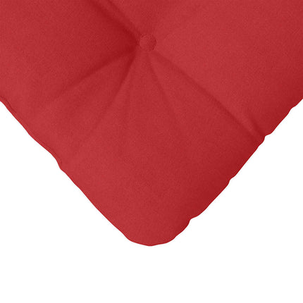 Sittkuddar 4 pcs Röd 40 x 40 x 12 cm tyg