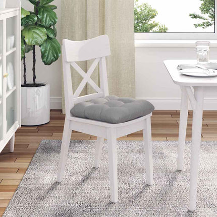 Sittkuddar 4 pcs Moln Grå 40 x 40 x 12 cm tyg