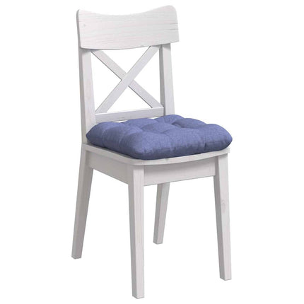 Sittkuddar 4 pcs Jeansblå 40 x 40 x 12 cm tyg