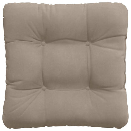 Sittkuddar 4 st Mikrofiber Tyg Taupe 40 x 40 cm