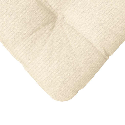 Sittkuddar 4 pcs Kräm 40 x 40 cm Kordread tyg