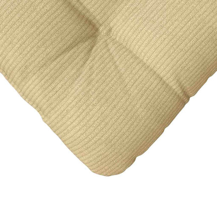 Sittkuddar 4 pcs Grågrön 40 x 40 cm Kordread tyg