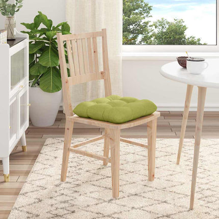 Sittkuddar 4 pcs Ljusgrön 45 x 45 x 12 cm tyg