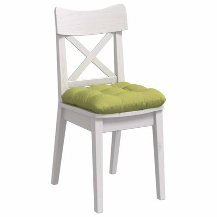 Sittkuddar 4 pcs Ljusgrön 45 x 45 x 12 cm tyg