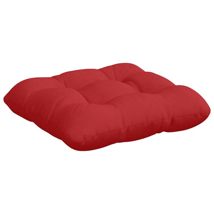 Sittkuddar 4 pcs Röd 45 x 45 x 12 cm tyg