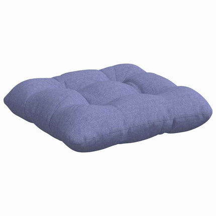Sittkuddar 4 pcs Jeansblå 45 x 45 x 12 cm tyg