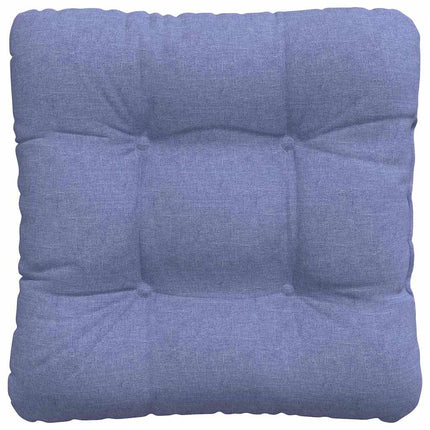 Sittkuddar 4 pcs Jeansblå 45 x 45 x 12 cm tyg
