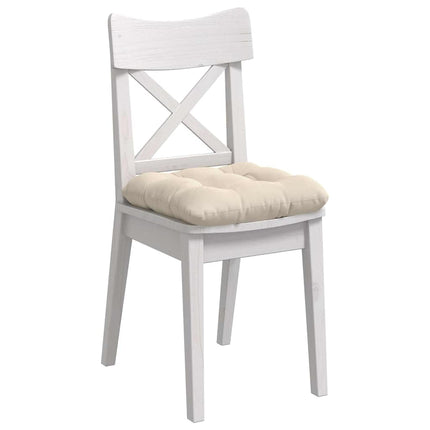 Sittkuddar 4 pcs Beige 45 x 45 cm Mikrofiber Tyg