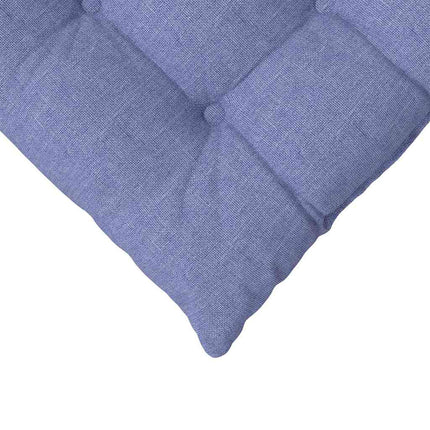 Sittkuddar 4 pcs Jeansblå 40 x 40 x 6 cm tyg
