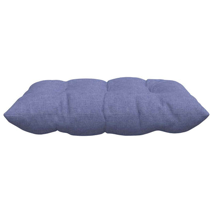 Sittkuddar 4 pcs Jeansblå 40 x 40 x 6 cm tyg