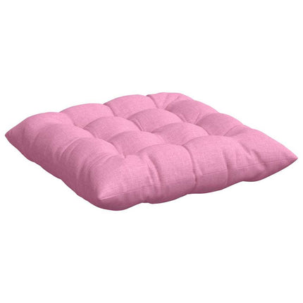 Sittkuddar 4 pcs Rosa 40 x 40 x 6 cm tyg