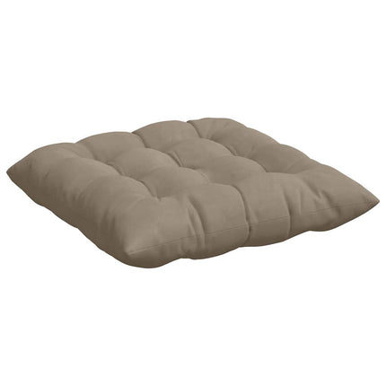 Sittkuddar 4 pcs Taupe 40 x 40 x 6 cm Mikrofiber