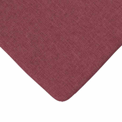 Sittkuddar 4 pcs Vinröd 40 x 40 x 3 cm tyg