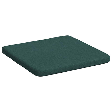 Sittkuddar 4 pcs Mörkgrön 40 x 40 x 3 cm tyg