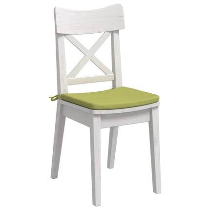 Sittkuddar 4 pcs Ljusgrön 40 x 40 x 3 cm tyg