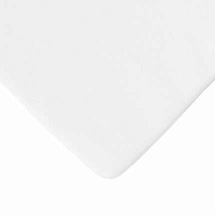 Sittkuddar 4 pcs Vit 40 x 40 x 3 cm tyg