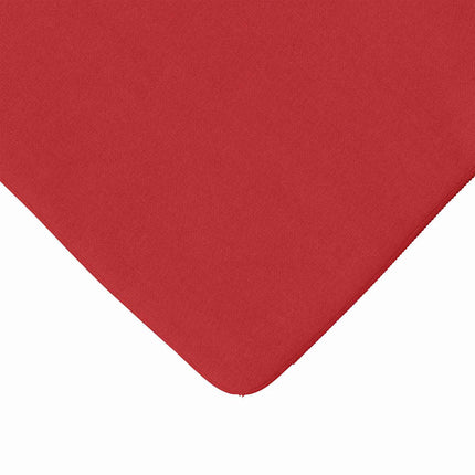 Sittkuddar 4 pcs Röd 40 x 40 x 3 cm tyg