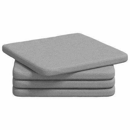 Sittkuddar 4 pcs Moln Grå 40 x 40 x 3 cm tyg