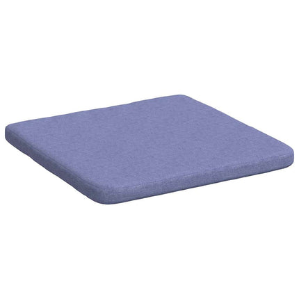 Sittkuddar 4 st tyg Jeansblå 40 x 40 x 3 cm