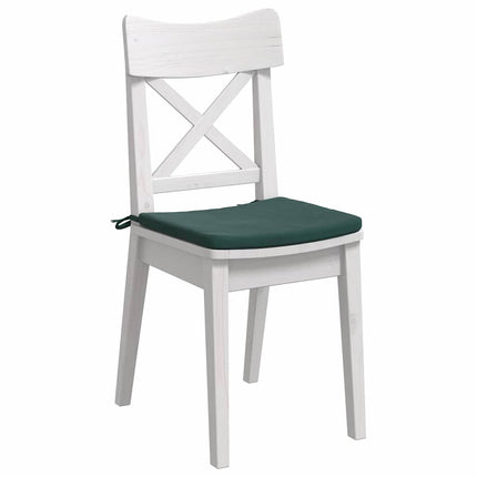Sittkuddar 4 st Sammet Mörkgrön 40 x 40 x 3 cm