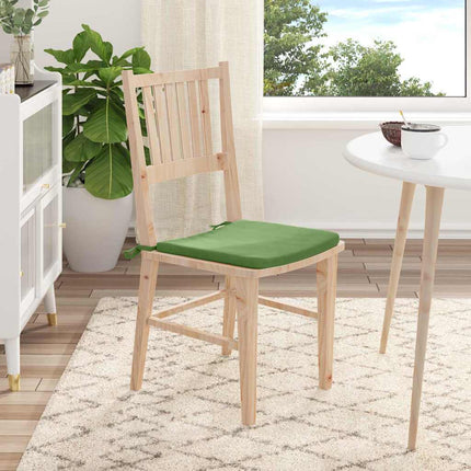 Sittkuddar 4 pcs Ljusgrön 40 x 40 x 3 cm Sammet