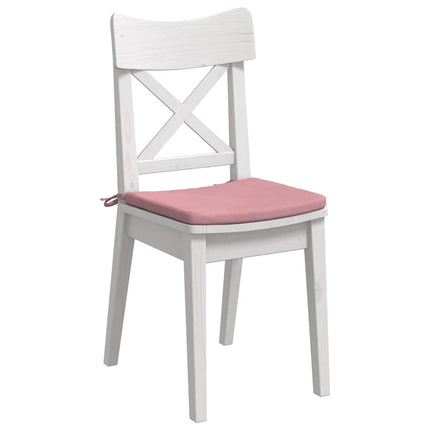 Sittkuddar 4 pcs Rosa 40 x 40 x 3 cm Sammet