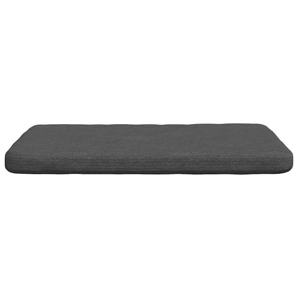 Sittkuddar 4 pcs Mörkgrå 40 x 40 x 3 cm Kordread tyg