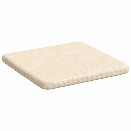 Sittkuddar 4 pcs Kräm 40 x 40 x 3 cm Kordread tyg