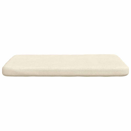 Sittkuddar 4 pcs Kräm 40 x 40 x 3 cm Kordread tyg