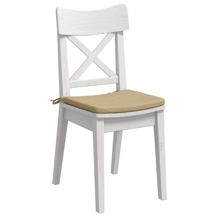 Sittkuddar 4 pcs Grågrön 40 x 40 x 3 cm Kordread tyg