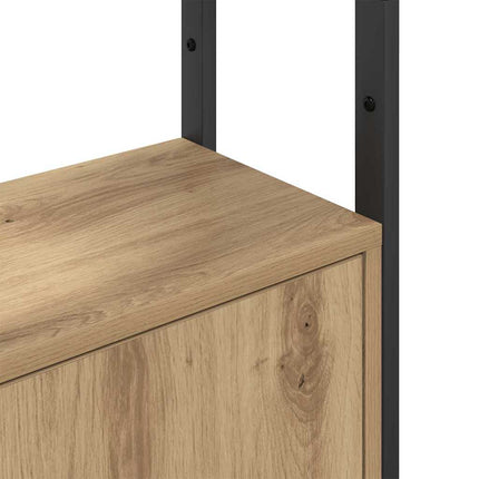 Bokskåp Artisan Ek 40 x 24 x 161 cm Konstruerat trä