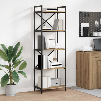 Hyllsystem Artisan Ek 56 x 34 x 171 cm Konstruerat trä