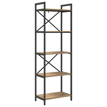 Hyllsystem Artisan Ek 56 x 34 x 171 cm Konstruerat trä