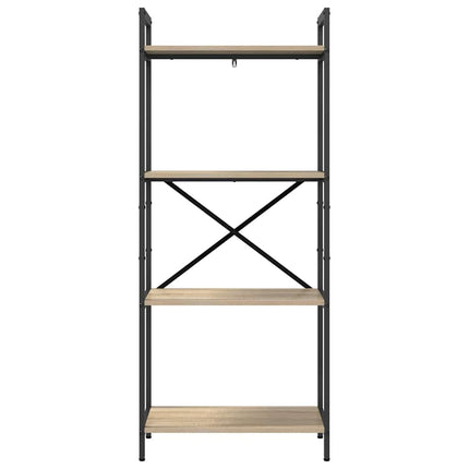 Hyllsystem Sonoma-ek 56 x 34 x 133,5 cm Konstruerat trä