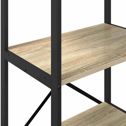 Hyllsystem Sonoma-ek 56 x 34 x 96 cm Konstruerat trä