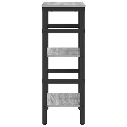 Hyllsystem 2 nivåer 40 x 29,5 x 81 cm Konstruerat trä
