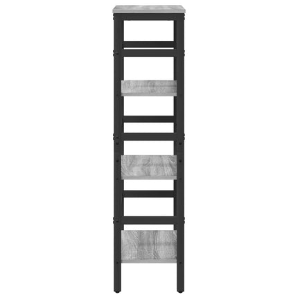 Hyllsystem 3 nivåer 40 x 29,5 x 115 cm Konstruerat trä
